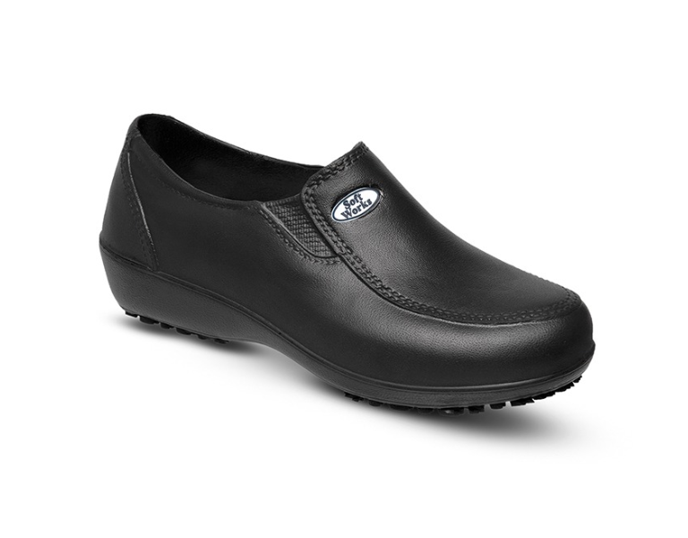 SAPATO PRETO SOFT WORKS BB95 C.A 40293